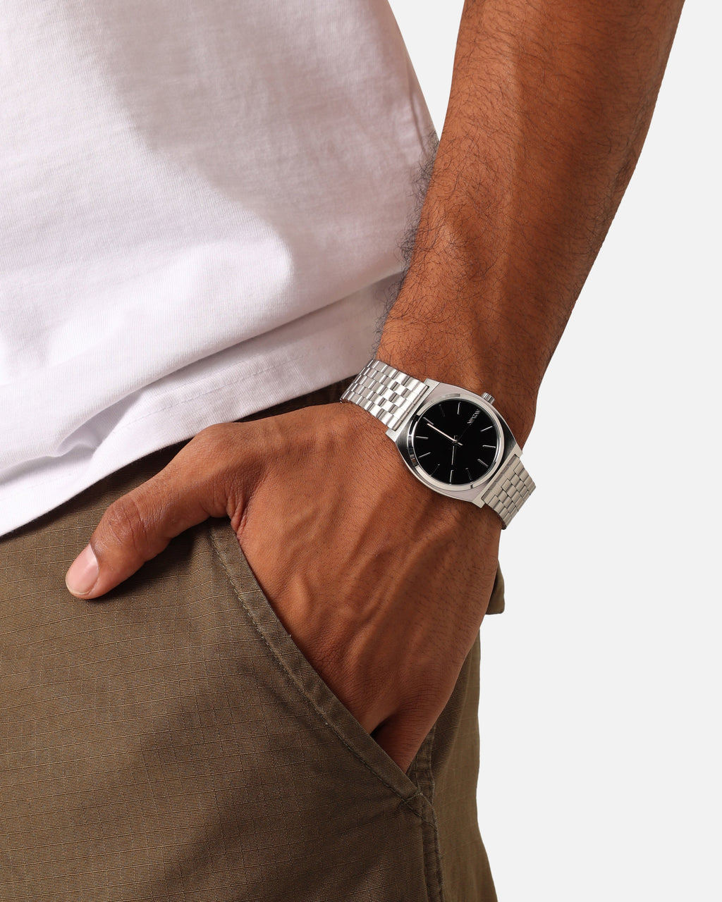 NIXON Classic Nixon Time Teller Watch Stainless Steel