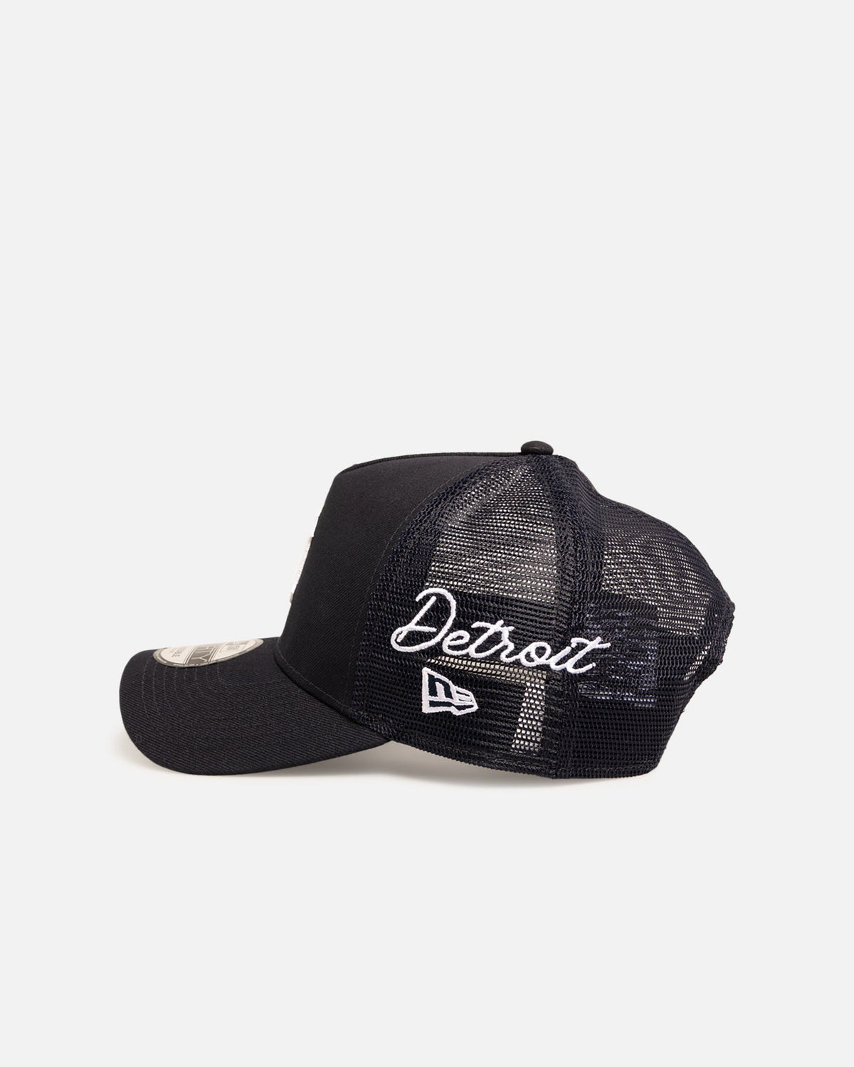 New Era New Era Detroit Tigers 9FORTY A-Frame Trucker Snapback Navy