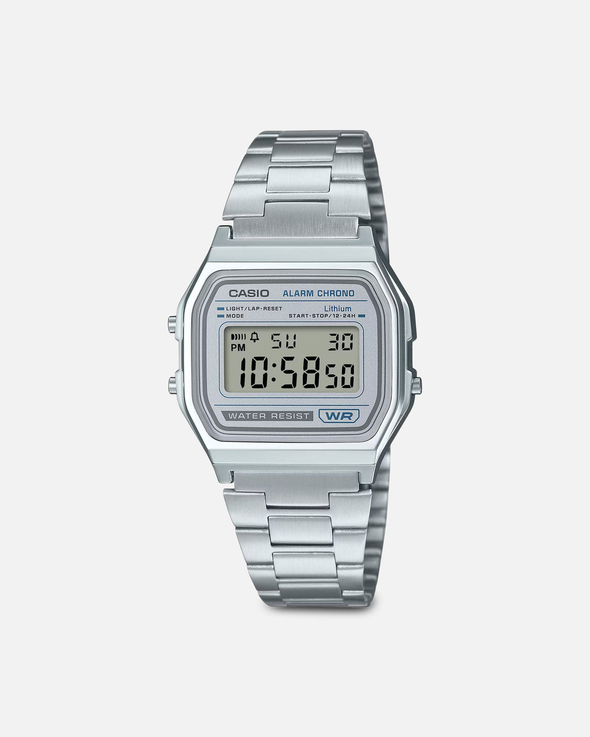 CASIO Classic Casio A158WEA-7D Watch Silver/Silver