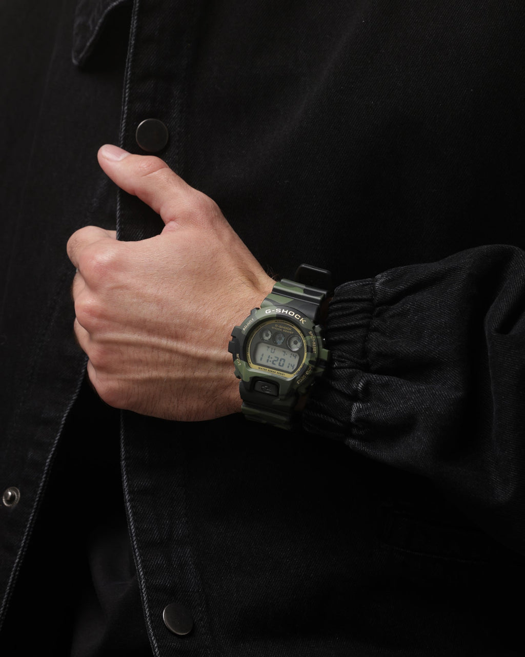 G SHOCK Classic G Shock DW-6900CMG-3DR Watch Camo