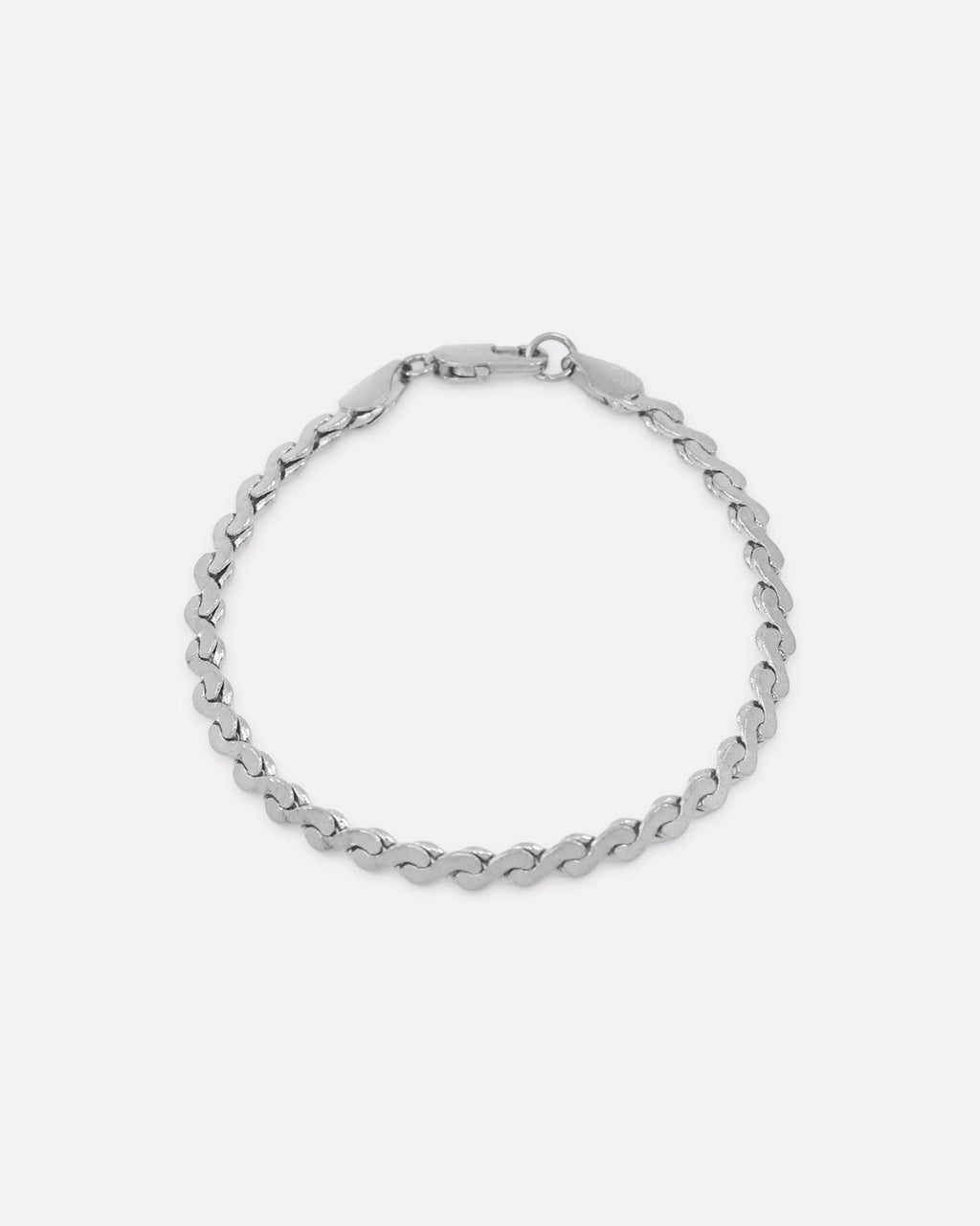 SAINT MORTA Saint Morta Infinity Bracelet White Gold