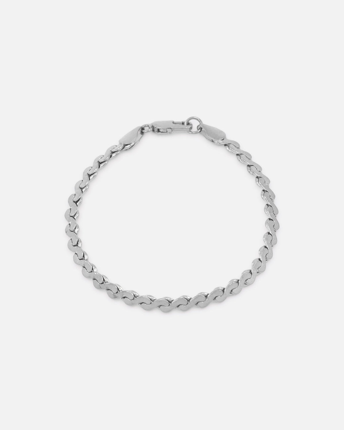 SAINT MORTA Saint Morta Infinity Bracelet White Gold