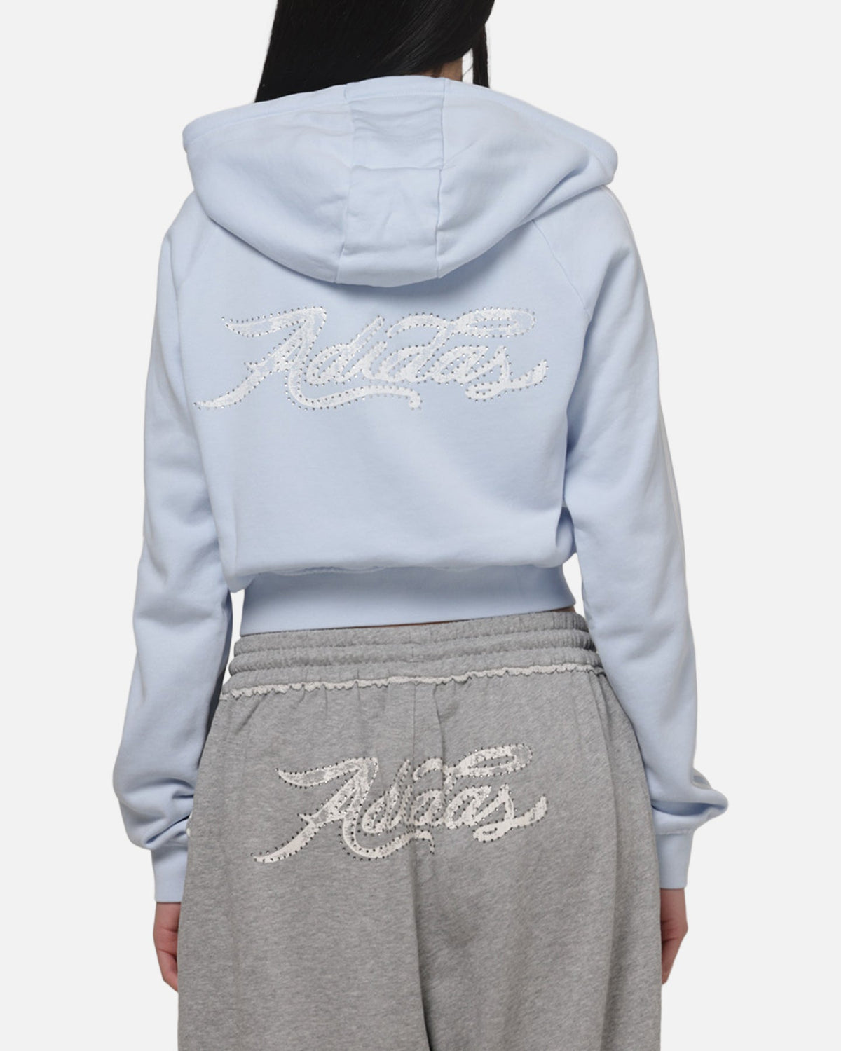 ADIDAS GFX Zip Track Top Sky