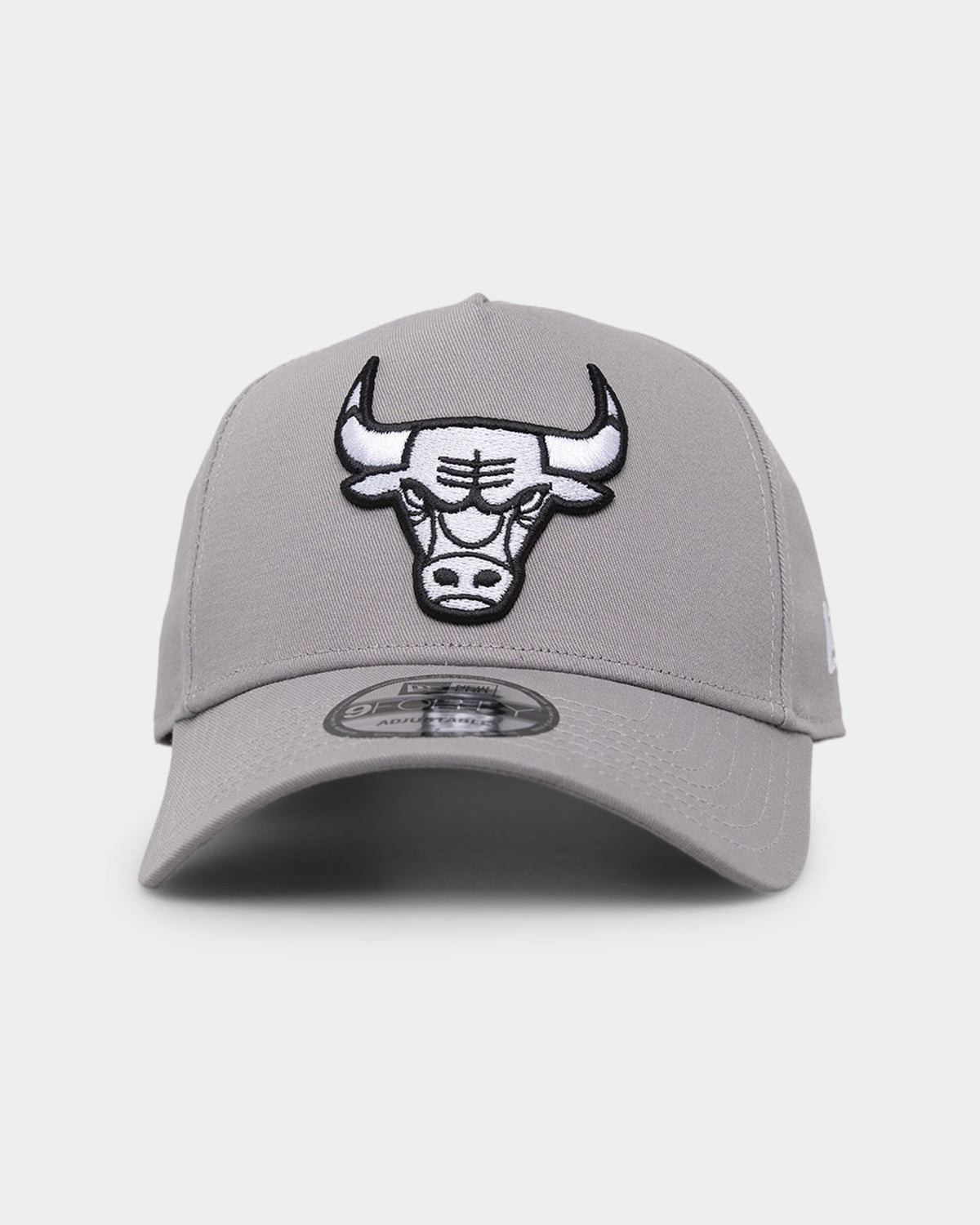 New Era New Era Chicago Bulls 9FORTY A-Frame Snapback Grey/White/Black