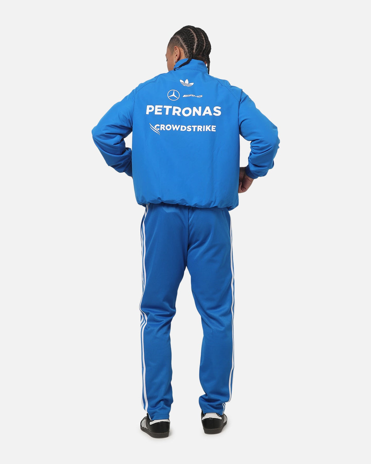 ADIDAS Adidas Mercedes-AMG Petronas Formula 1 Driver Jacket Blue