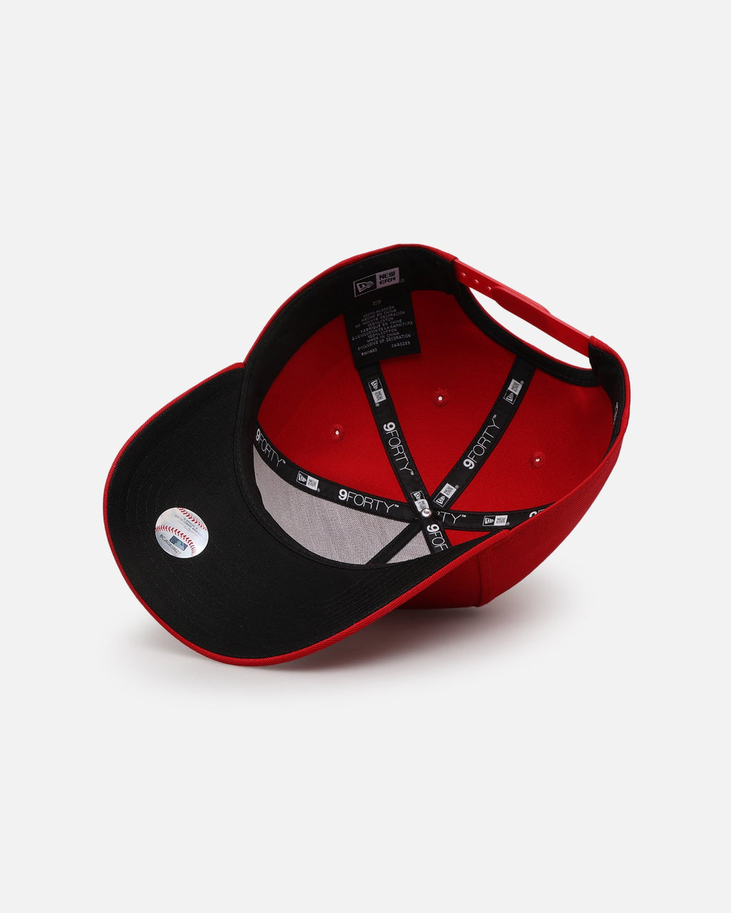 New Era New Era Los Angeles Dodgers 9FORTY A-Frame Snapback Scarlet/Black