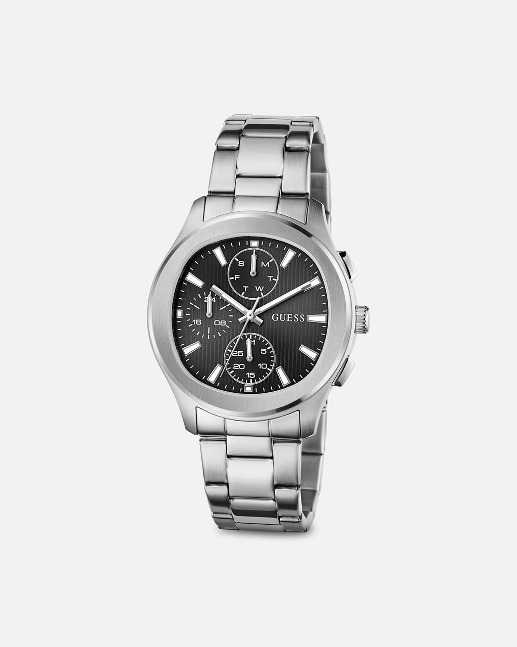GUESS MAINLINE Official Guess Mainline Palmer Watch Silver