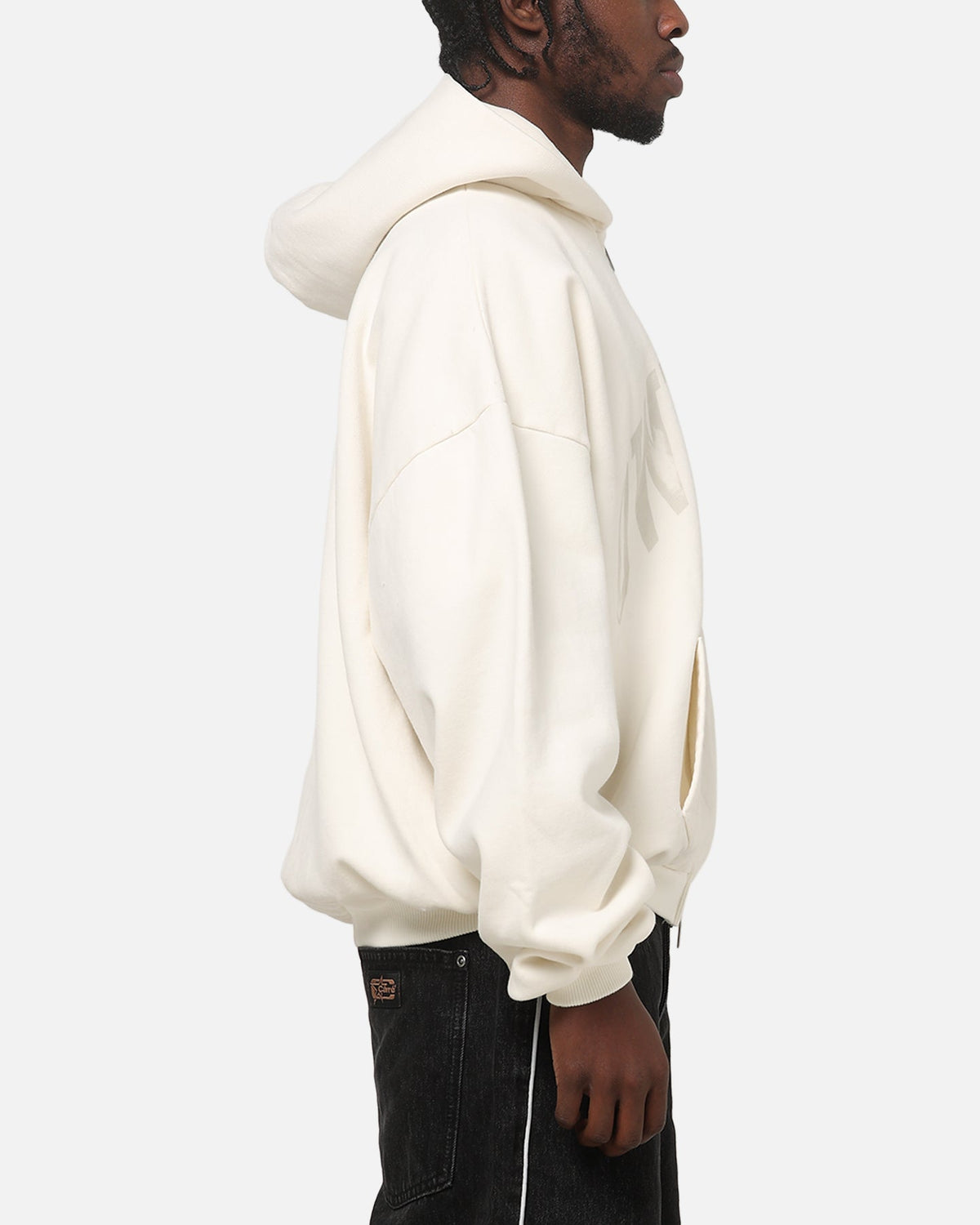 REPRESENT Original Represent Oweners Zip Through Hoodie Chalk