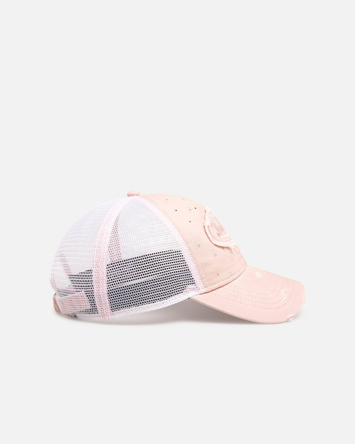 VON DUTCH Original Von Dutch Glitz Trucker Strapback Pink