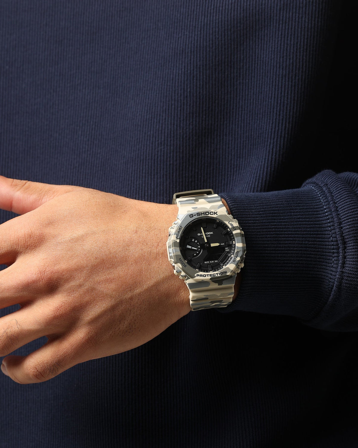 G SHOCK G Shock GA2100CM-5A Watch Camo/Black