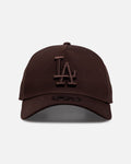 New Era New Era Los Angeles Dodgers 'Burnt Wood' 9FORTY A-Frame Snapback Burnt Wood