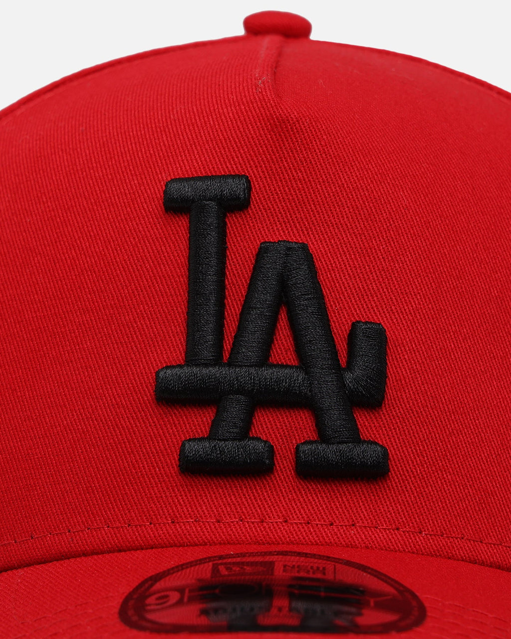 New Era New Era Los Angeles Dodgers 9FORTY A-Frame Snapback Scarlet/Black