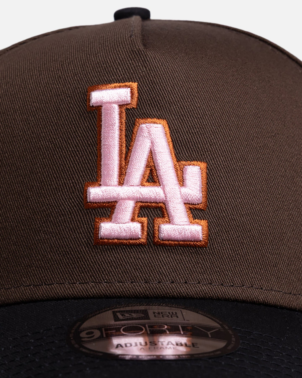 New Era Premium New Era Los Angeles Dodgers 9Forty A-Frame Snapback Walnut