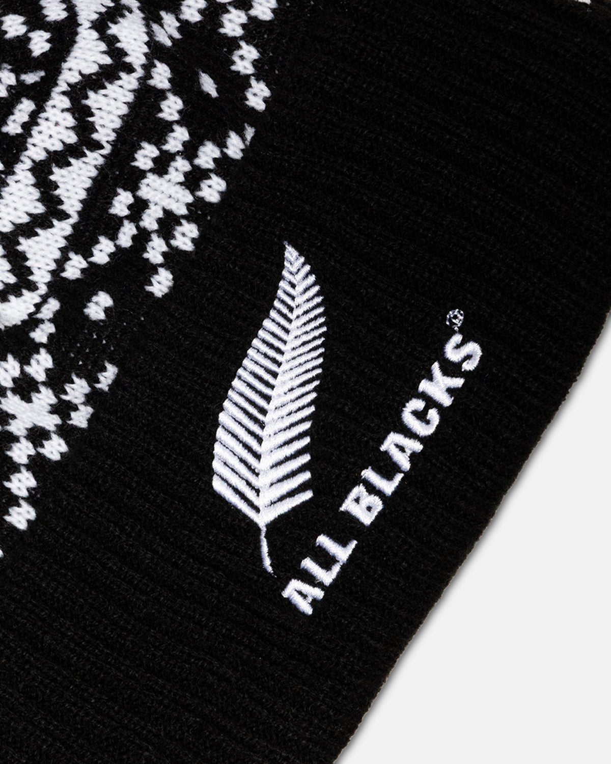 New Era New Era New Zealand All Blacks Knitted Beanie Black