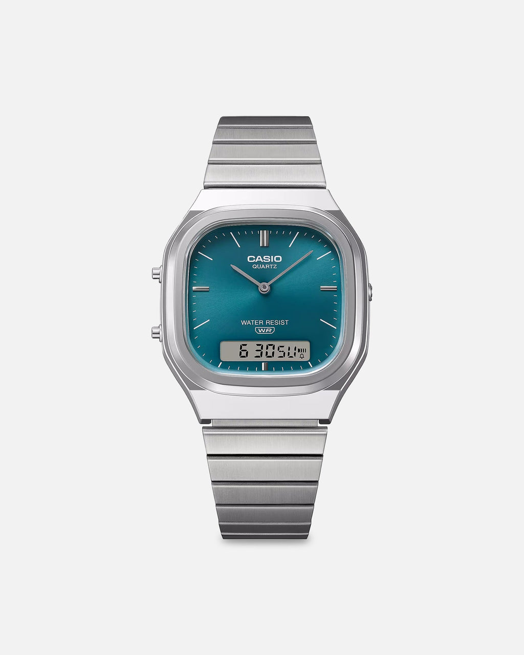 CASIO Official Casio AQ240E-3A Watch Silver