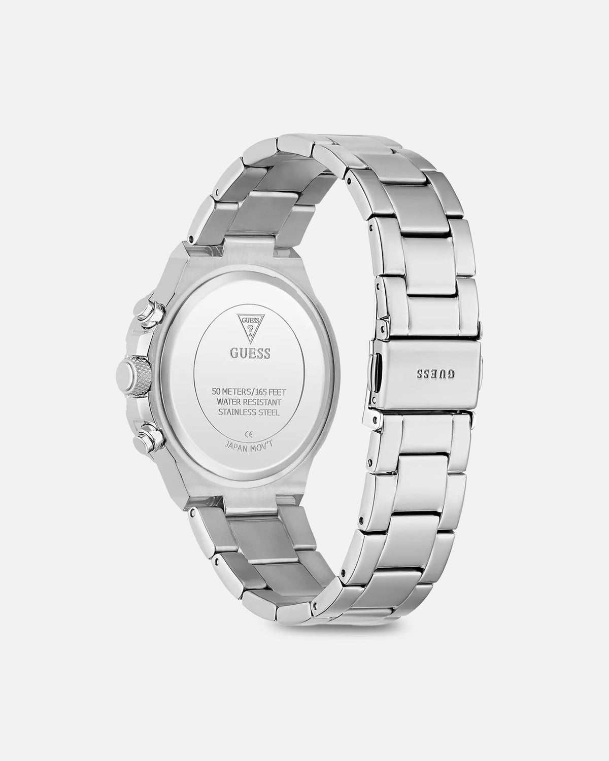 GUESS MAINLINE Guess Mainline Harlow Pink Silver Bracelet Watch Silver