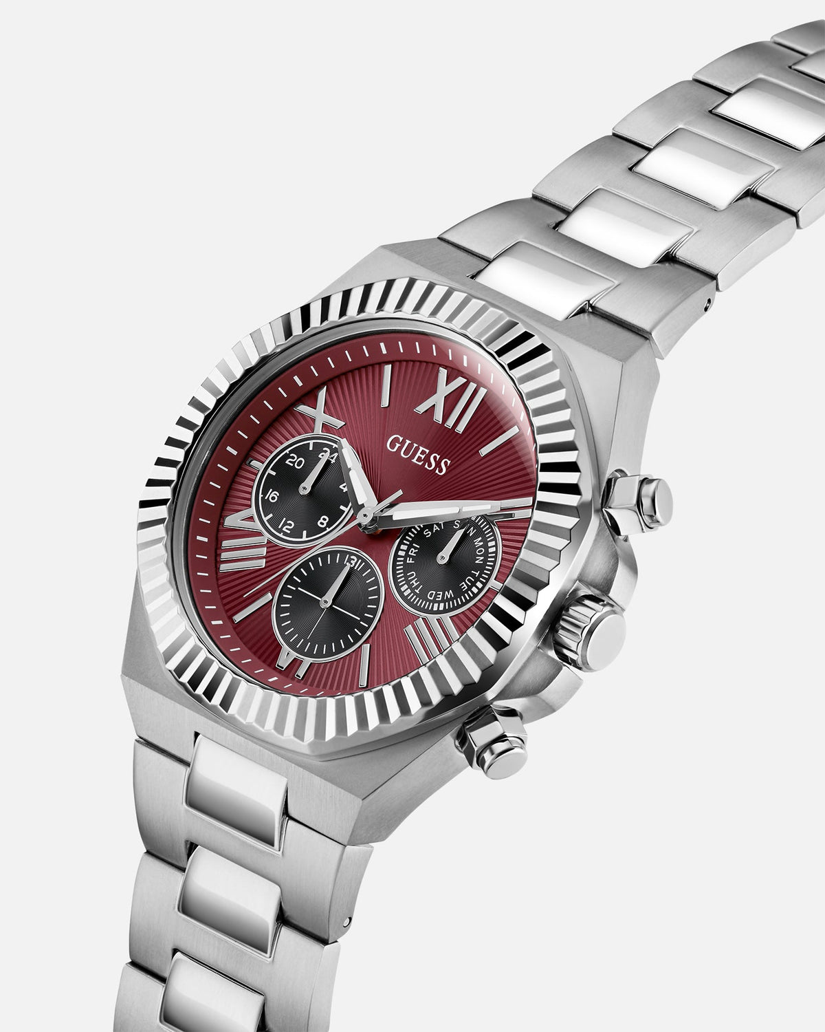 GUESS MAINLINE Guess Mainline Equity Watch Silver/Red