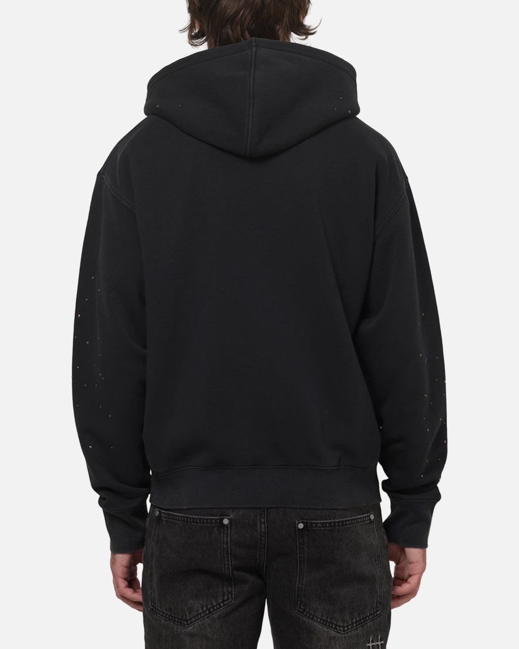 SAINT MORTA Saint Morta Medici Zip Hoodie Washed Black