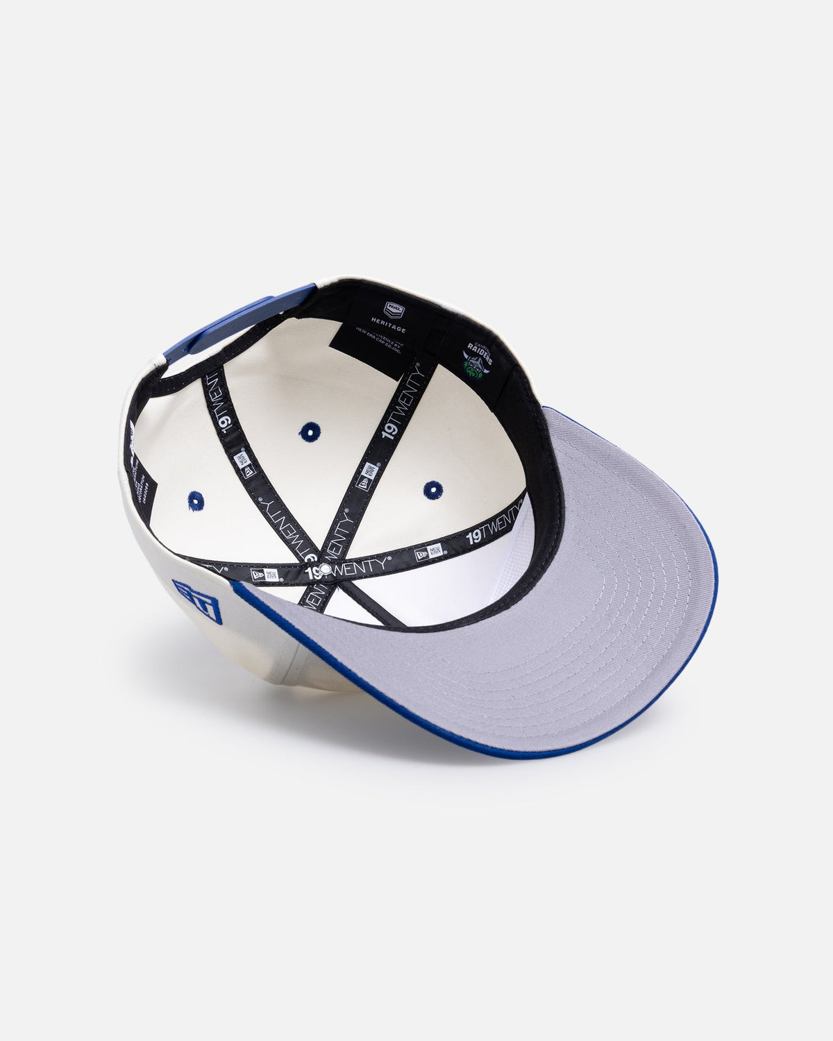 New Era Official New Era Canberra Raiders 'Retro Chrome' 19TWENTY Snapback Official Team Colour