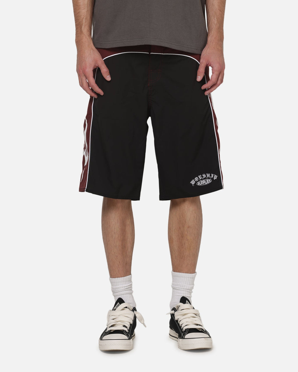 WORSHIP Worship Primal Long Boardshorts Black Port