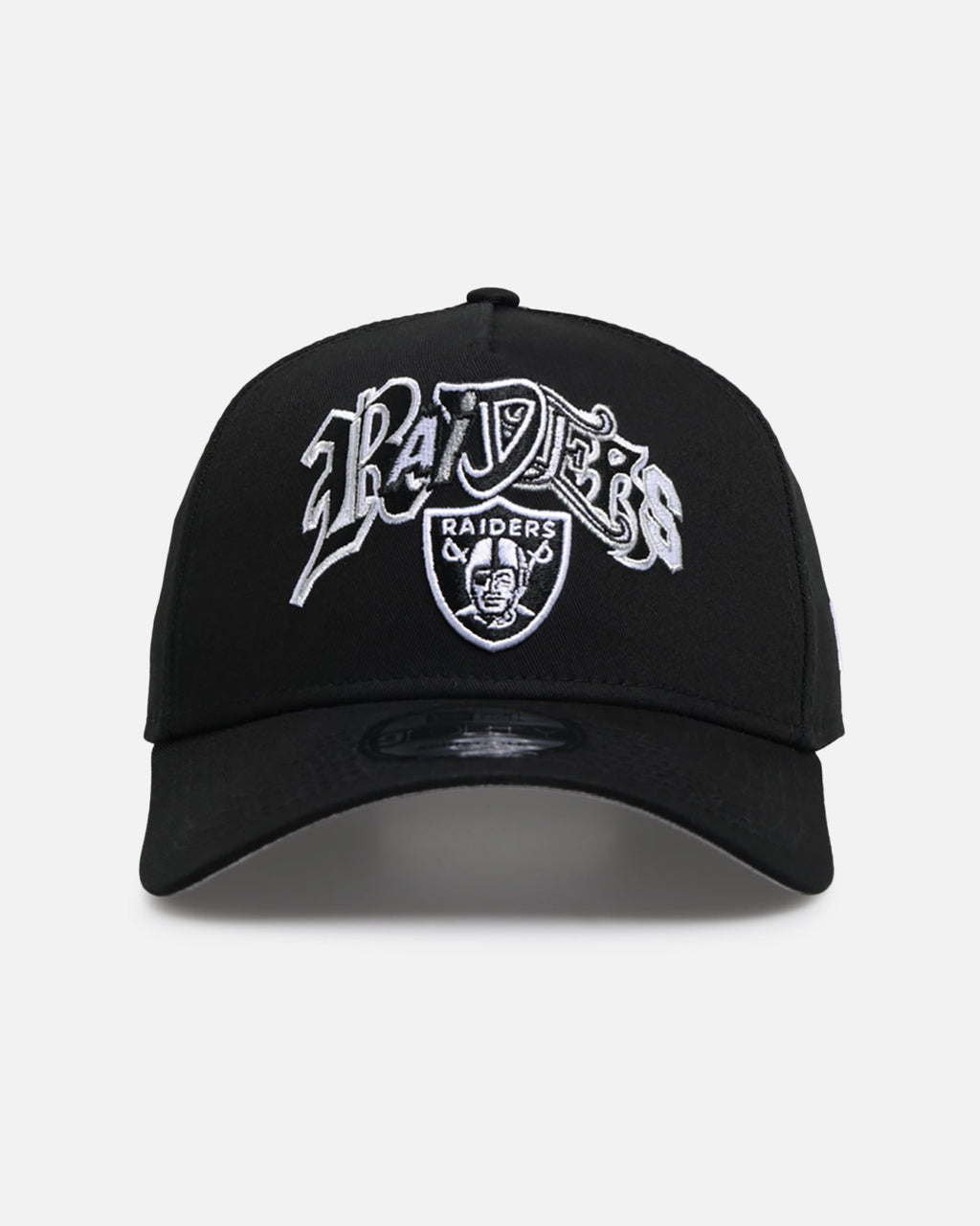 New Era New Era Las Vegas Raiders 'Multi Letter' 9FORTY A-Frame Snapback Black