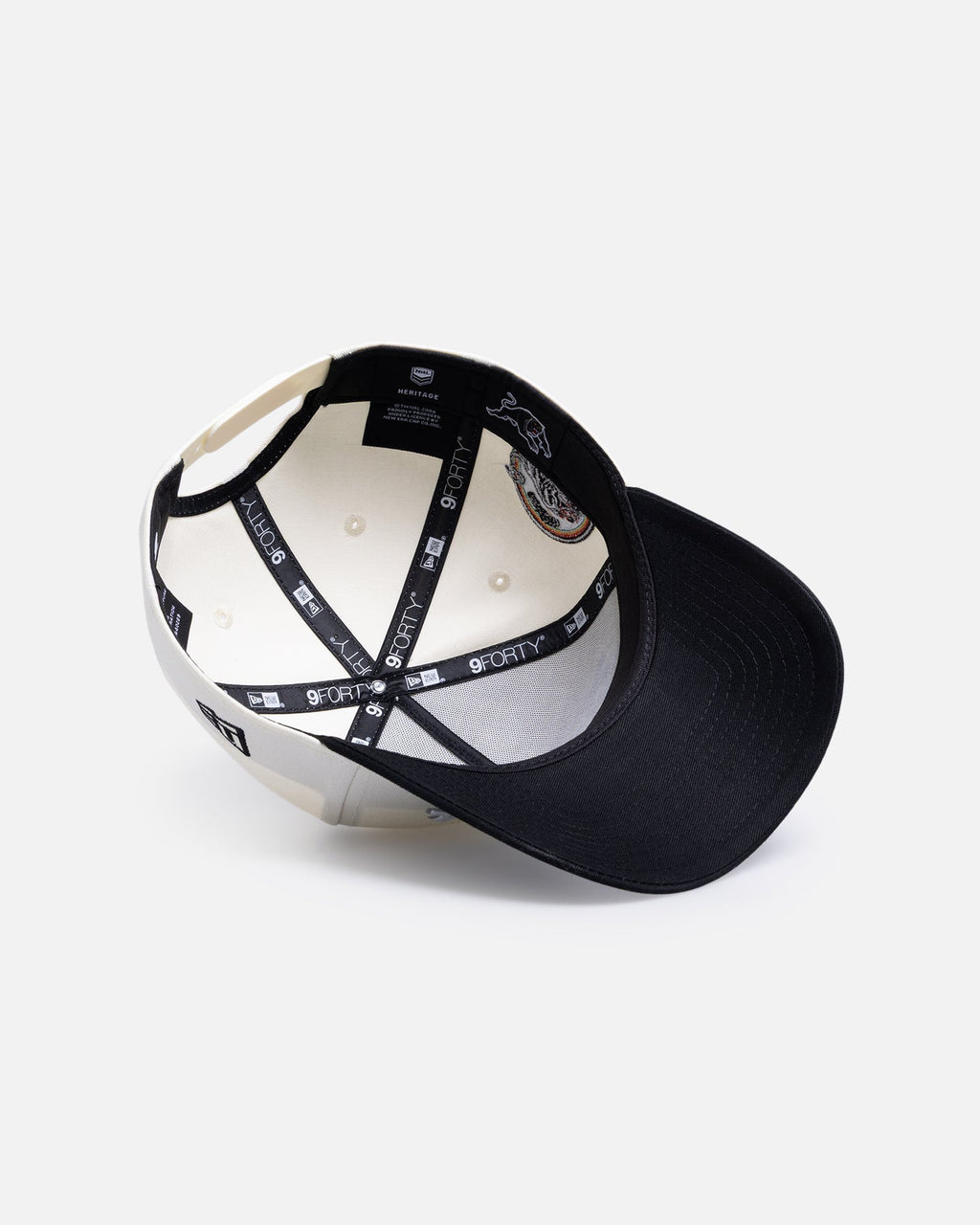 New Era Original New Era Penrith Panthers 'Chrome Script' 9FORTY A-Frame Snapback Official Team Colour
