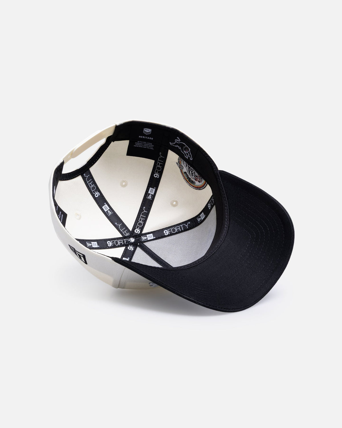 New Era Original New Era Penrith Panthers 'Chrome Script' 9FORTY A-Frame Snapback Official Team Colour