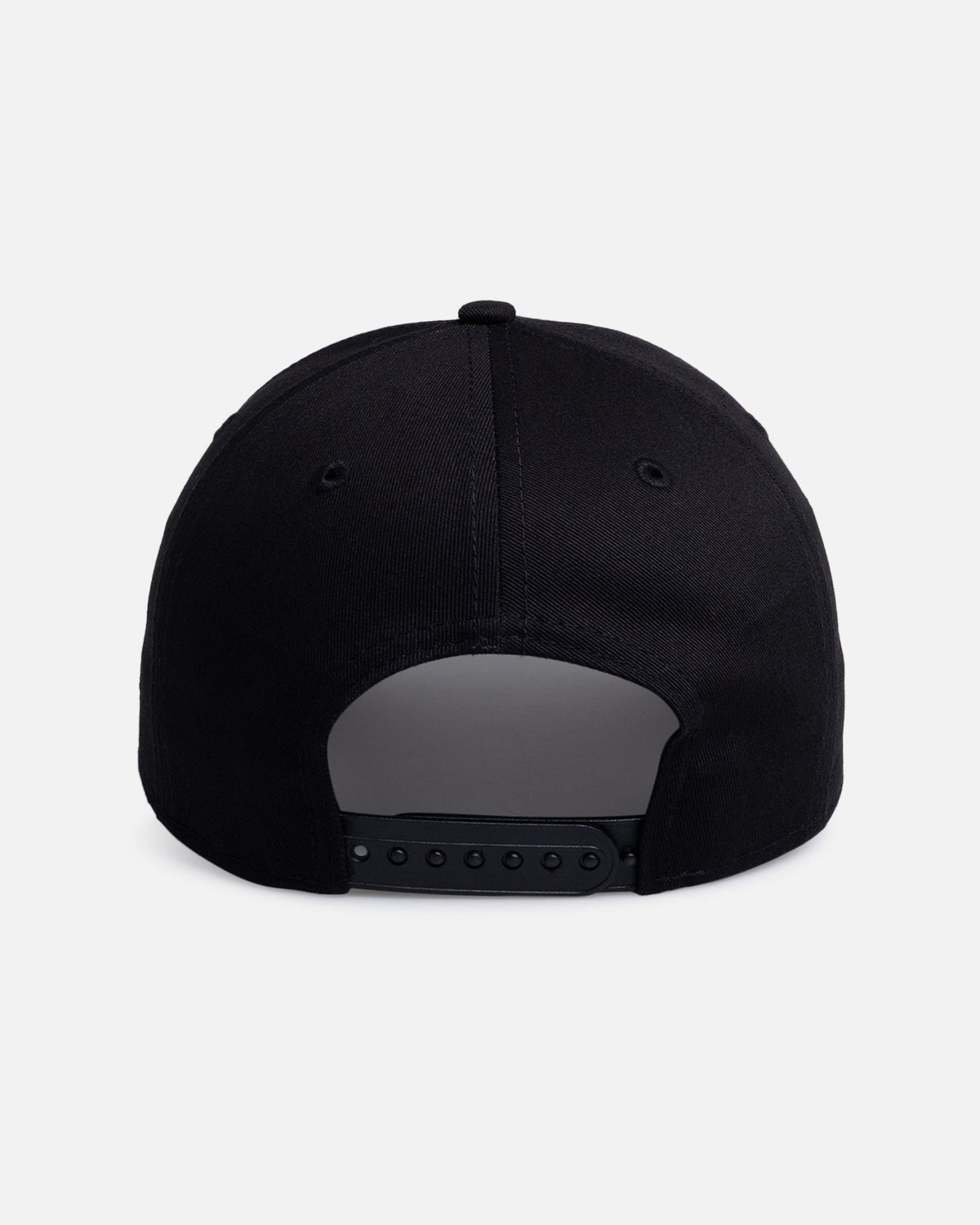 New Era Authentic New Era Las Vegas Raiders 'Black Metal Badge' 9FORTY A-Frame Snapback Black