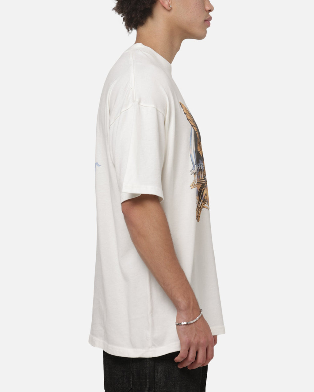 REPRESENT Represent Golden Tour T-Shirt Flat White