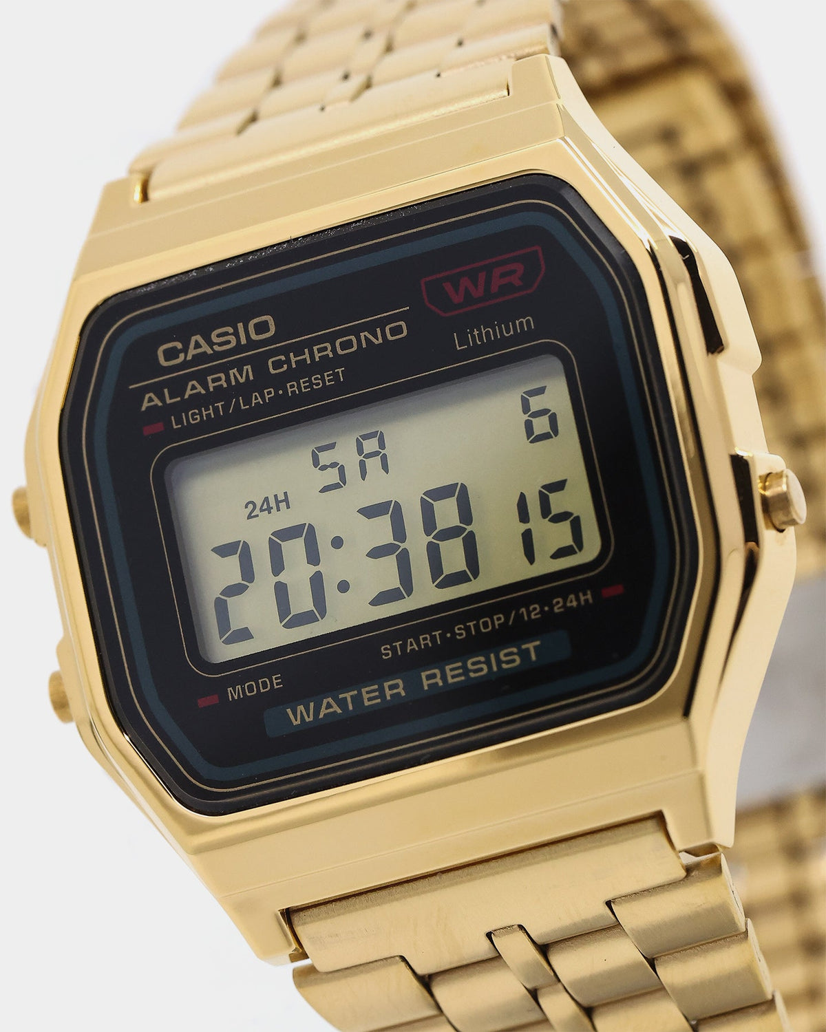 CASIO Casio A159WGEA-1DF Watch Gold/Black