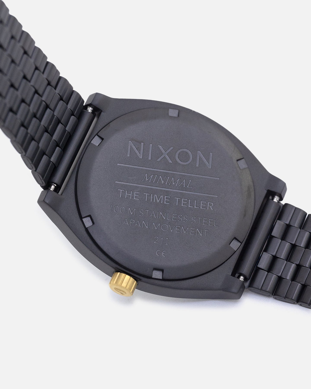 NIXON Classic Nixon Time Teller Matte Black/Gold