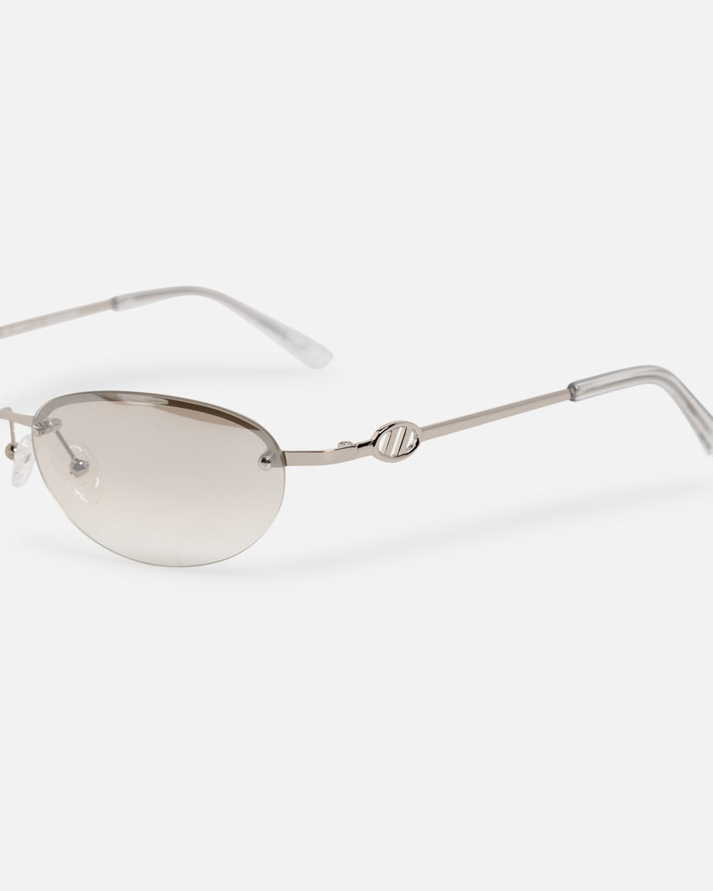 Le Specs Authentic Le Specs Slinky Sunglasses Silver
