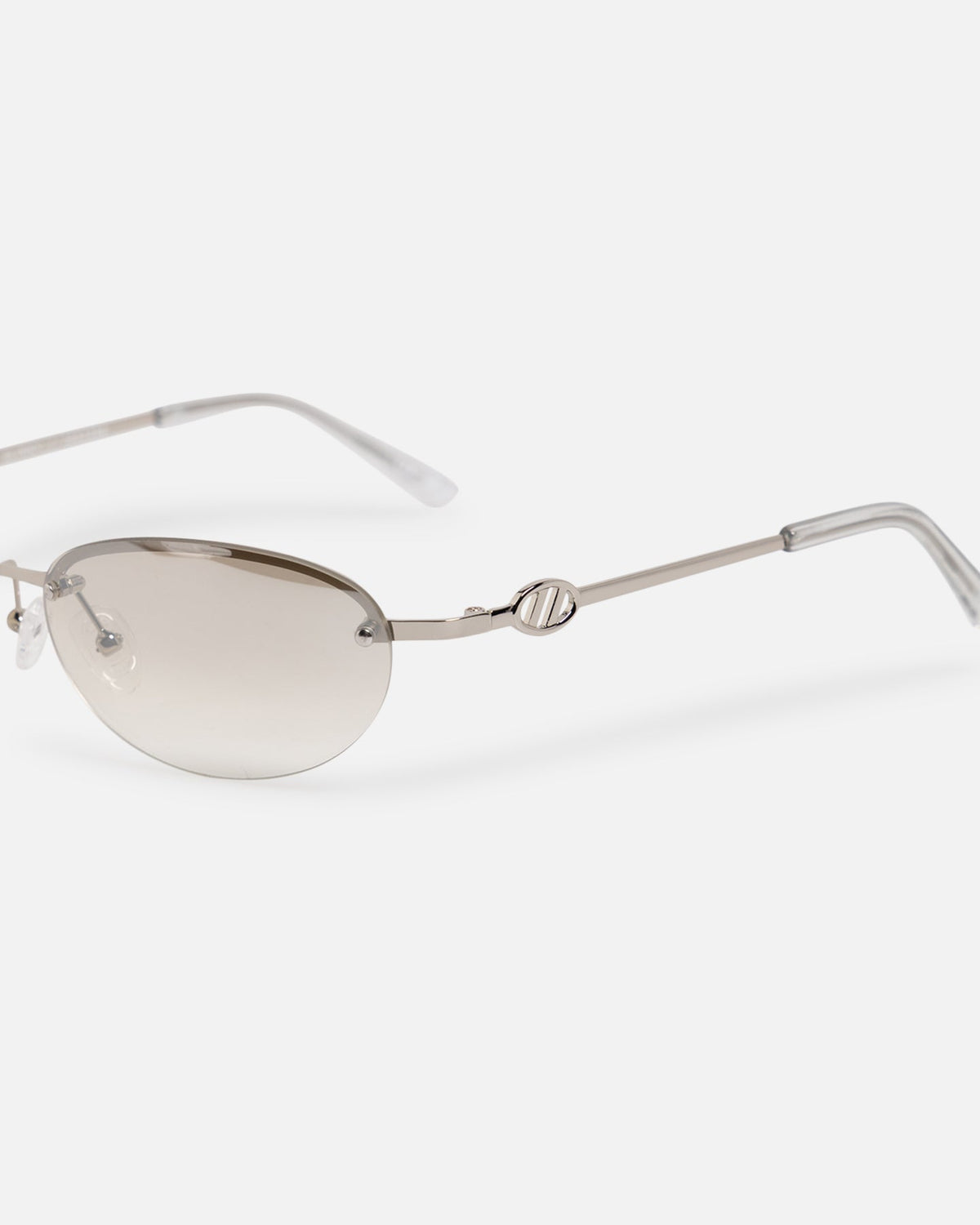 Le Specs Authentic Le Specs Slinky Sunglasses Silver