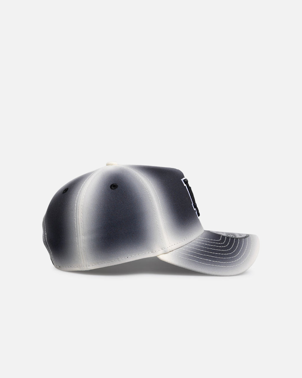 New Era New Era Los Angeles Dodgers 'Gradient Edge Reverse' 9FORTY A-Frame Snapback Black/White