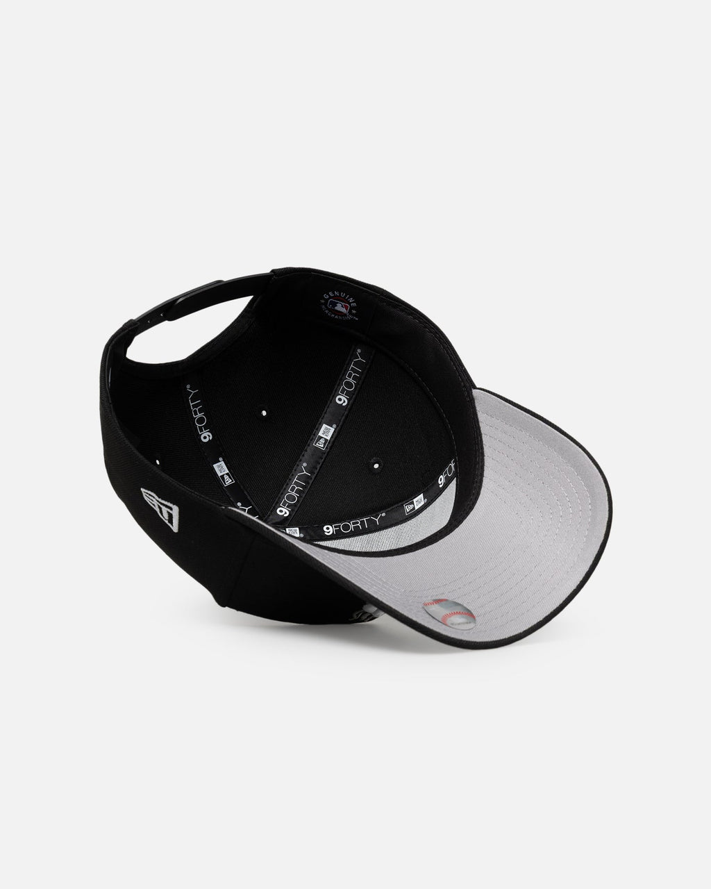 New Era Official New Era New York Yankees 'Flame Logo' 9FORTY A-Frame Snapback Black