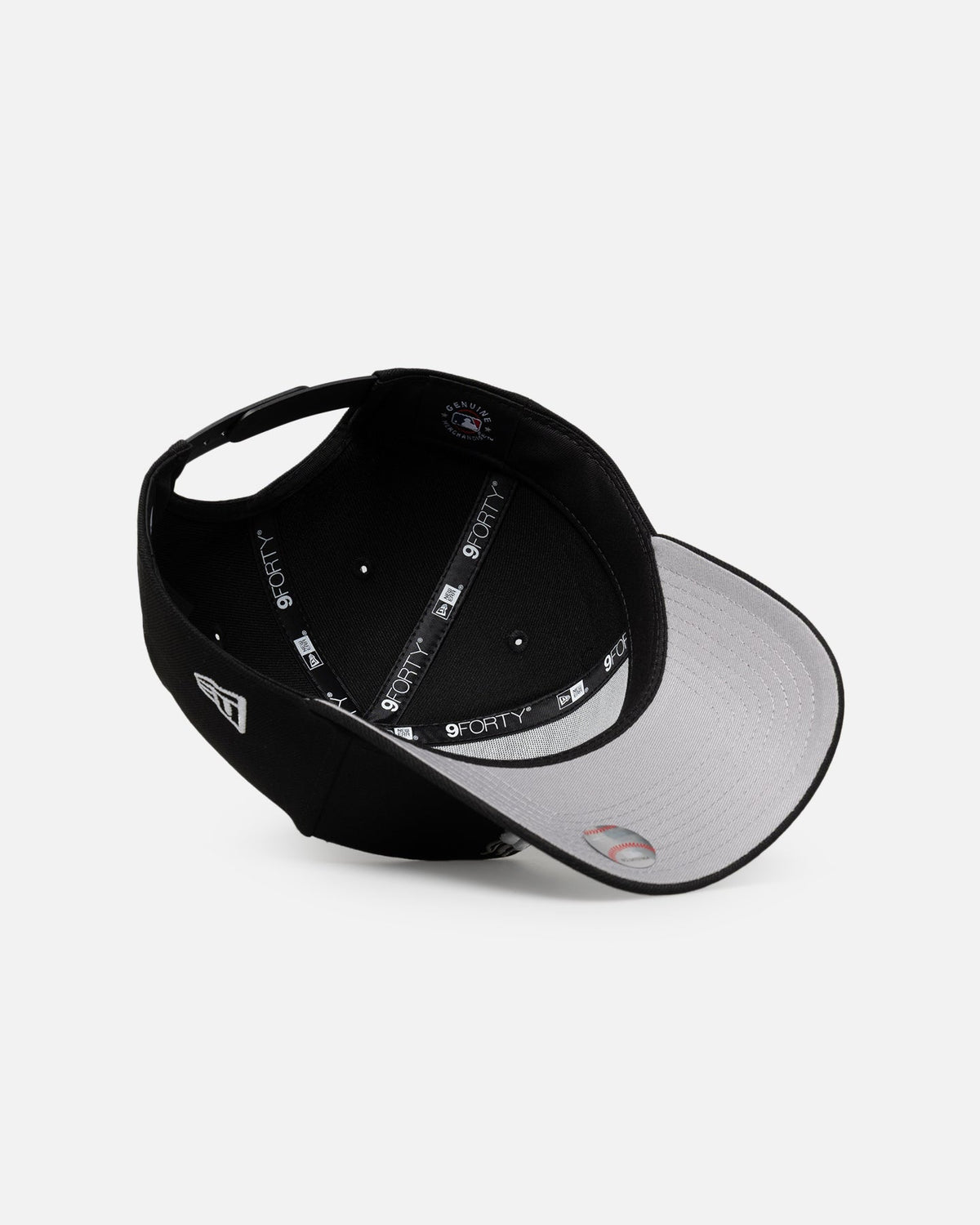 New Era Official New Era New York Yankees 'Flame Logo' 9FORTY A-Frame Snapback Black