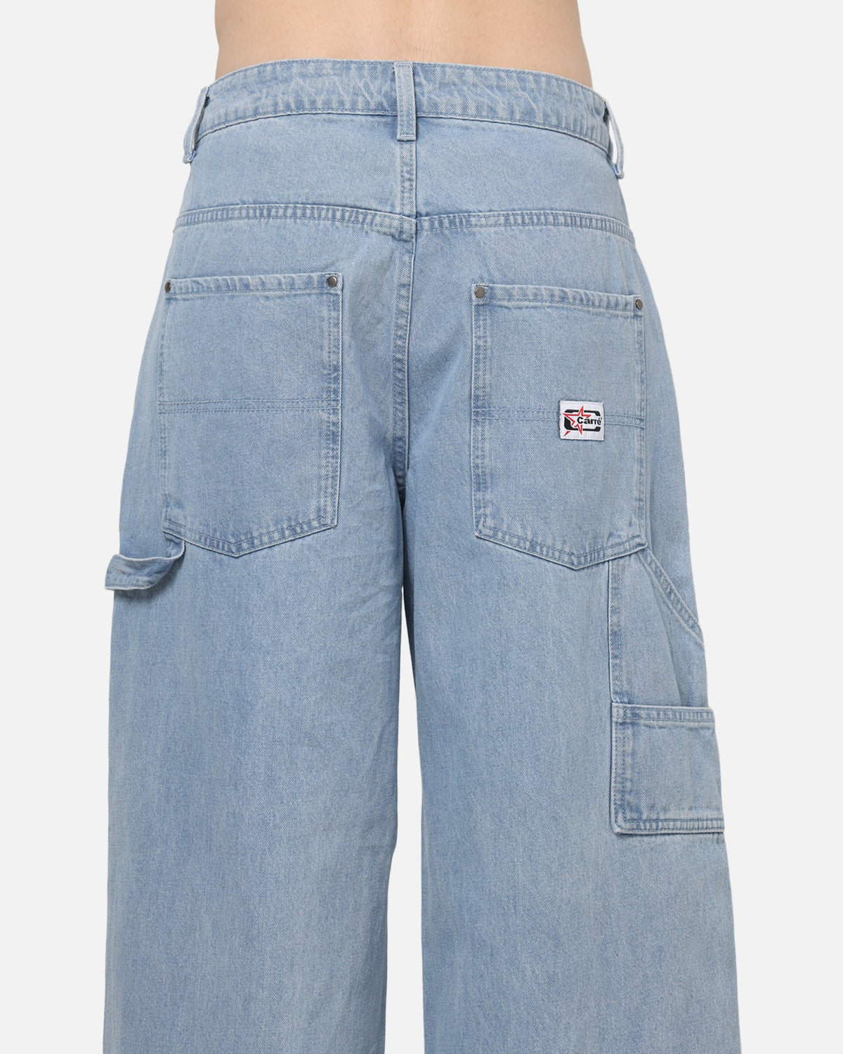CARRE Carre Baggy Carpenter Jeans Light Blue Wash