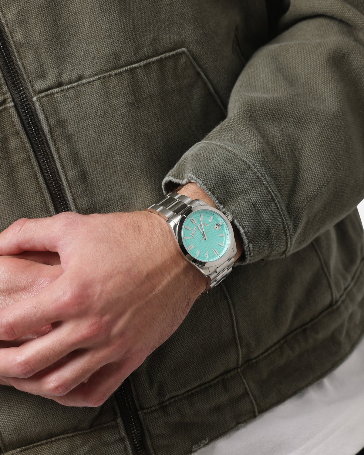 Palm Angels Official Palm Angeles Serreno Watch Silver