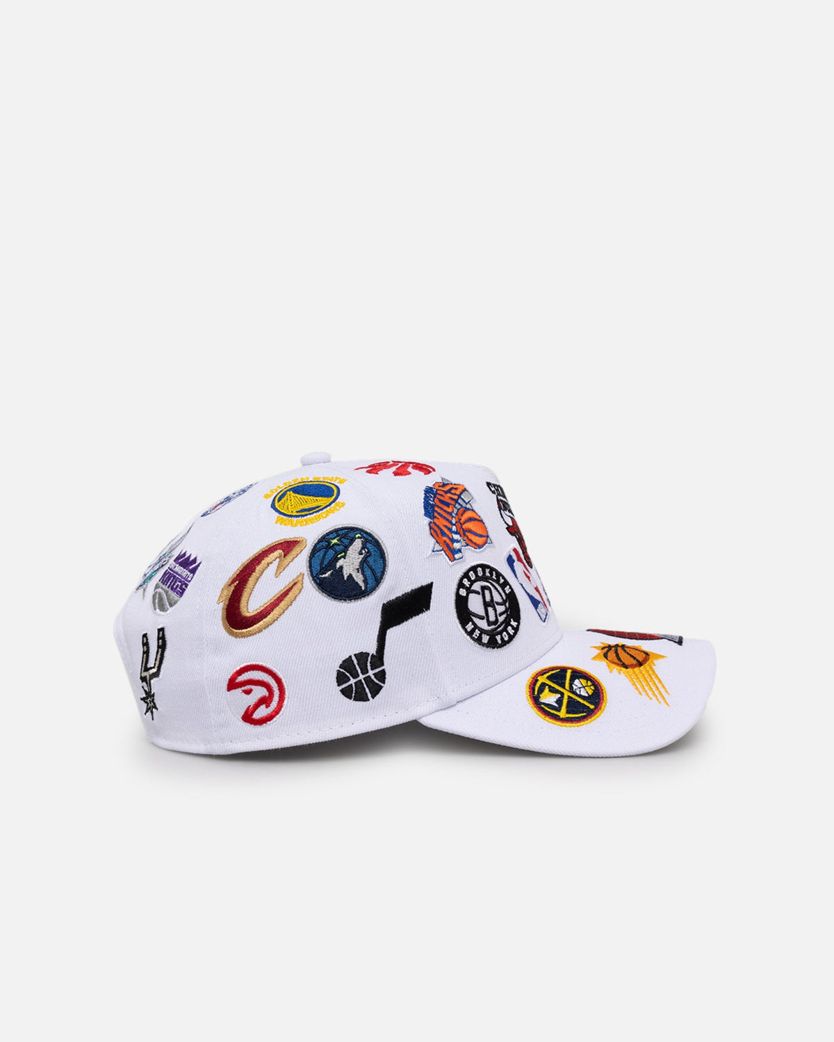 New Era New Era NBA All Over 9FORTY A-Frame Snapback White
