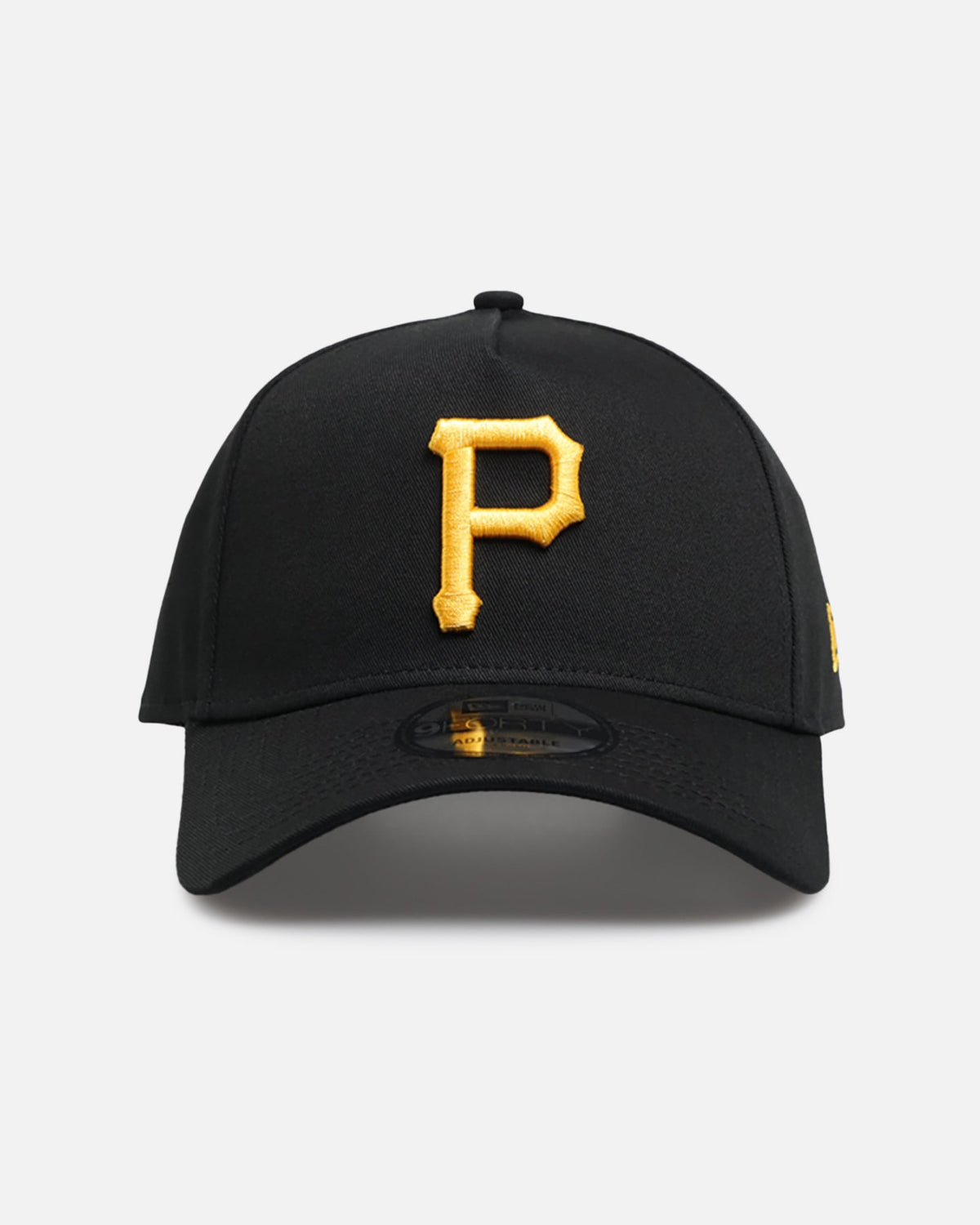 New Era Authentic New Era Pittsburgh Pirates 'Team Logo' 9FORTY A-Frame Snapback Black/OTC
