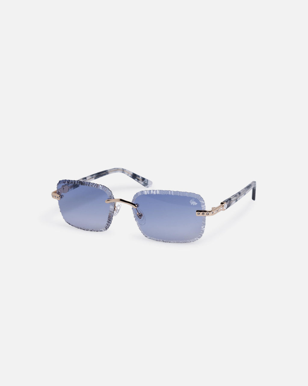 BELVOIR & CO Belvoir & Co Hustler Sunglasses White/Blue
