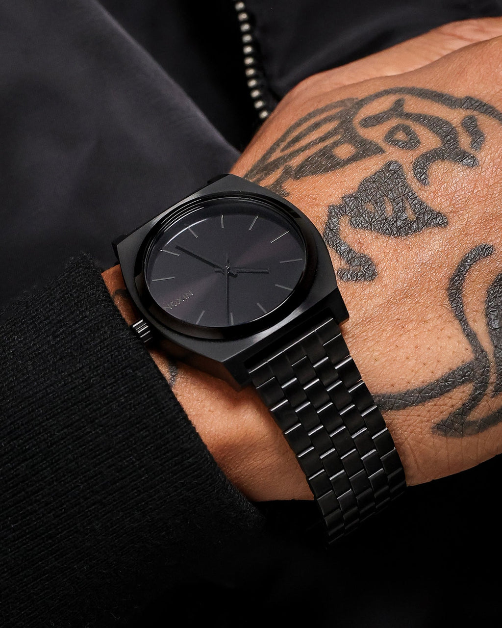NIXON Authentic Nixon Time Teller Black