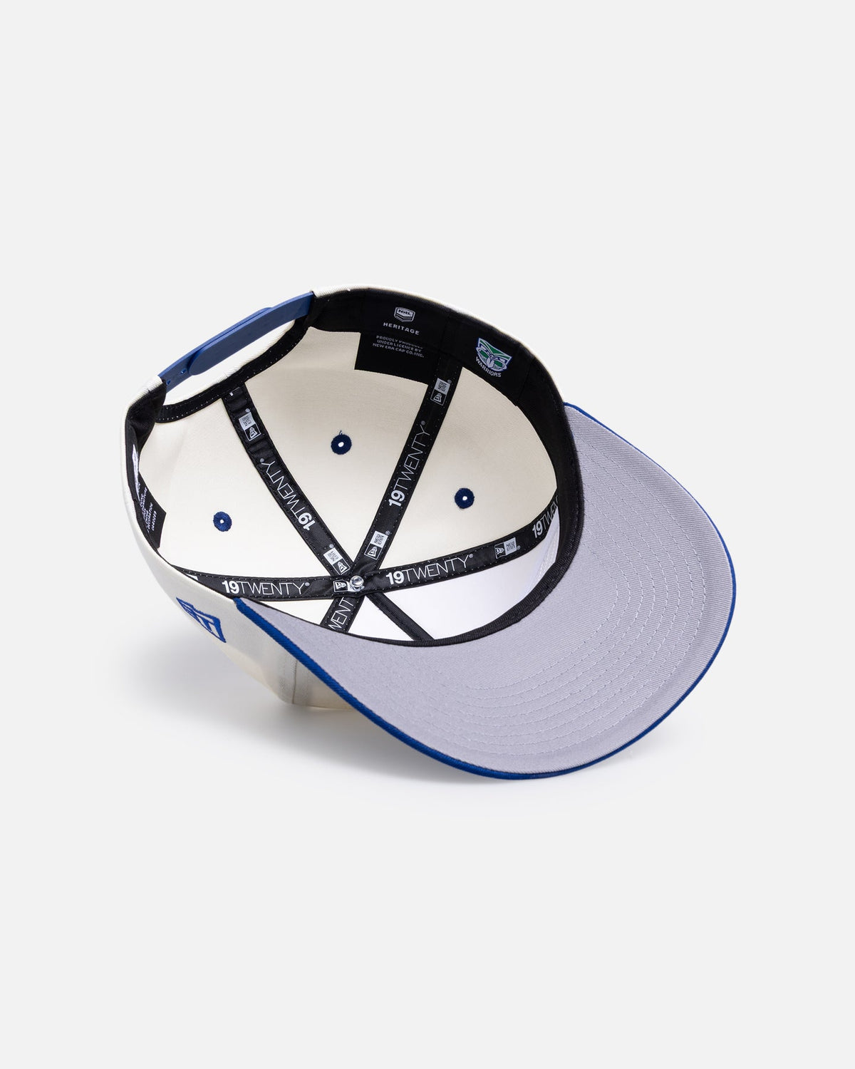 New Era New Era New Zealand Warriors 'Retro Chrome' 19TWENTY Snapback Official Team Colour