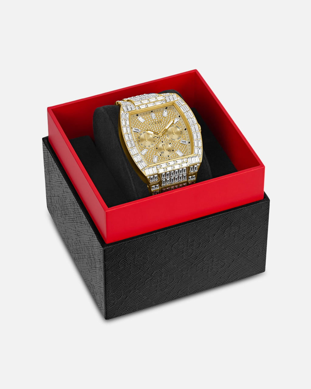 GUESS MAINLINE Official Guess Mainline Phoenix '40th Anniversary' Watch Gold/Crystal