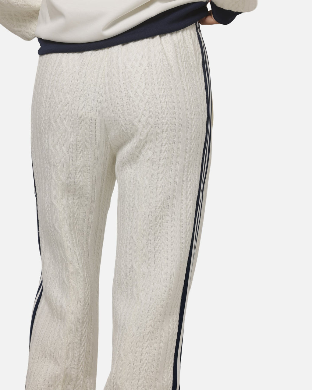ADIDAS Adidas Women's Knit Classic Track Trousers Off White