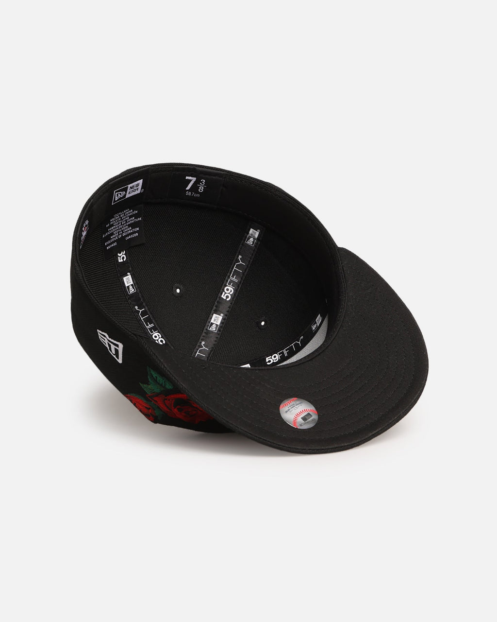 New Era New Era New York Yankees 'Rose Emblem' 59FIFTY Fitted Black/Rose