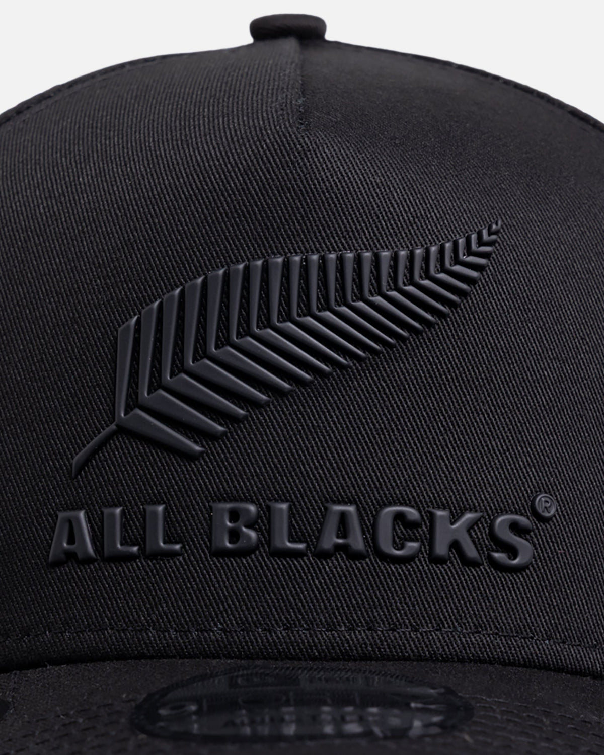 New Era New Era New Zealand All Blacks 'TPU Badge' 9FORTY A-Frame Snapback Black