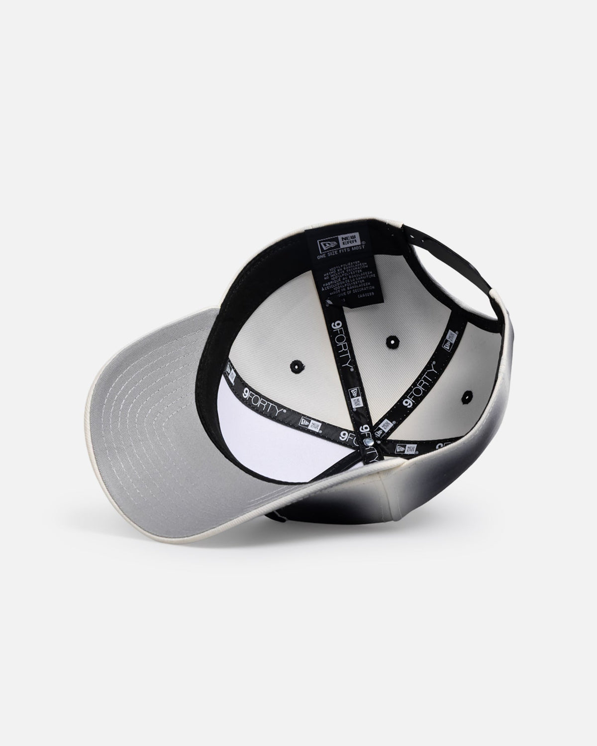 New Era New Era Los Angeles Dodgers 'Gradient Edge Reverse' 9FORTY A-Frame Snapback Black/White