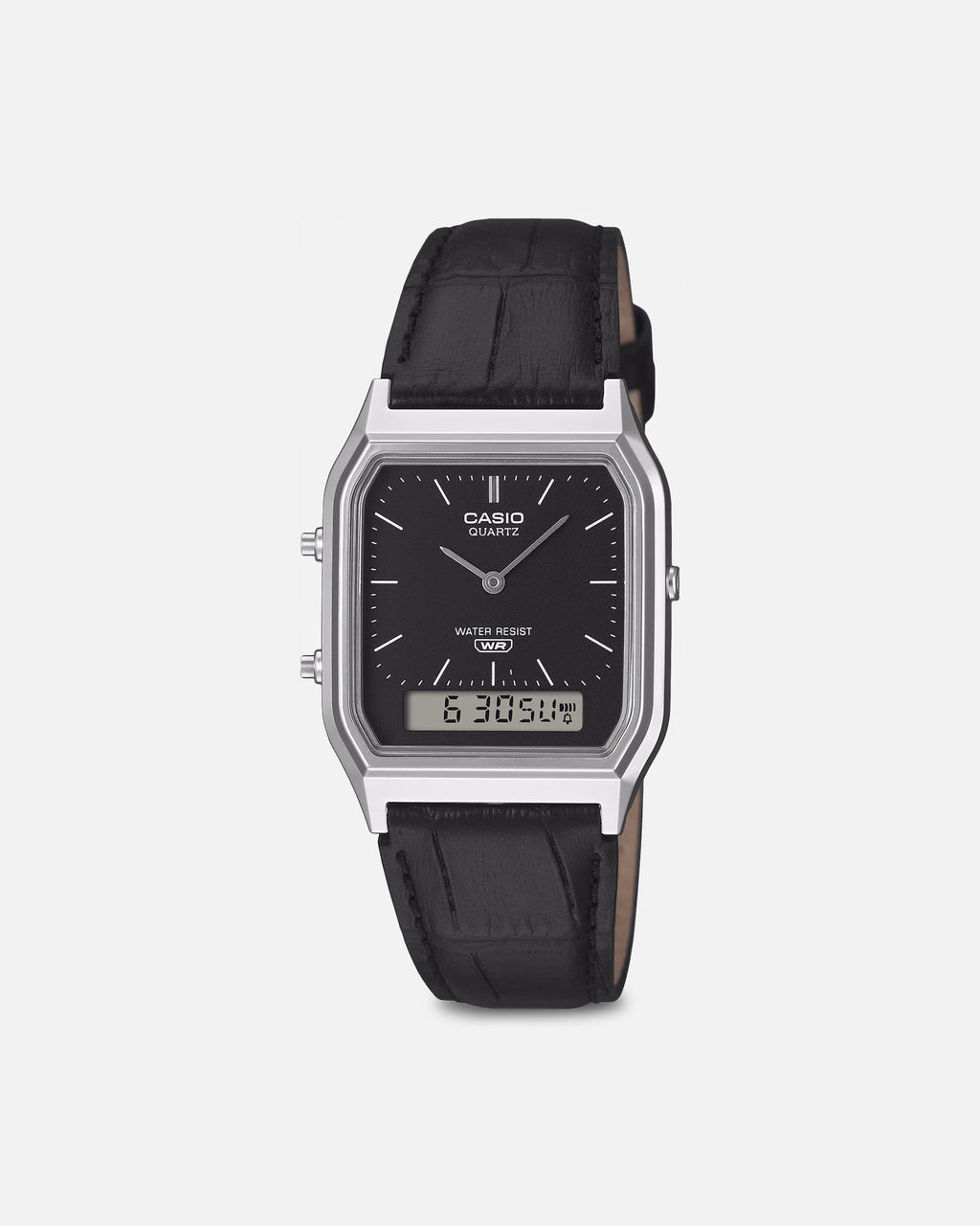CASIO Casio AQ230EL-1A Watch Silver/Black