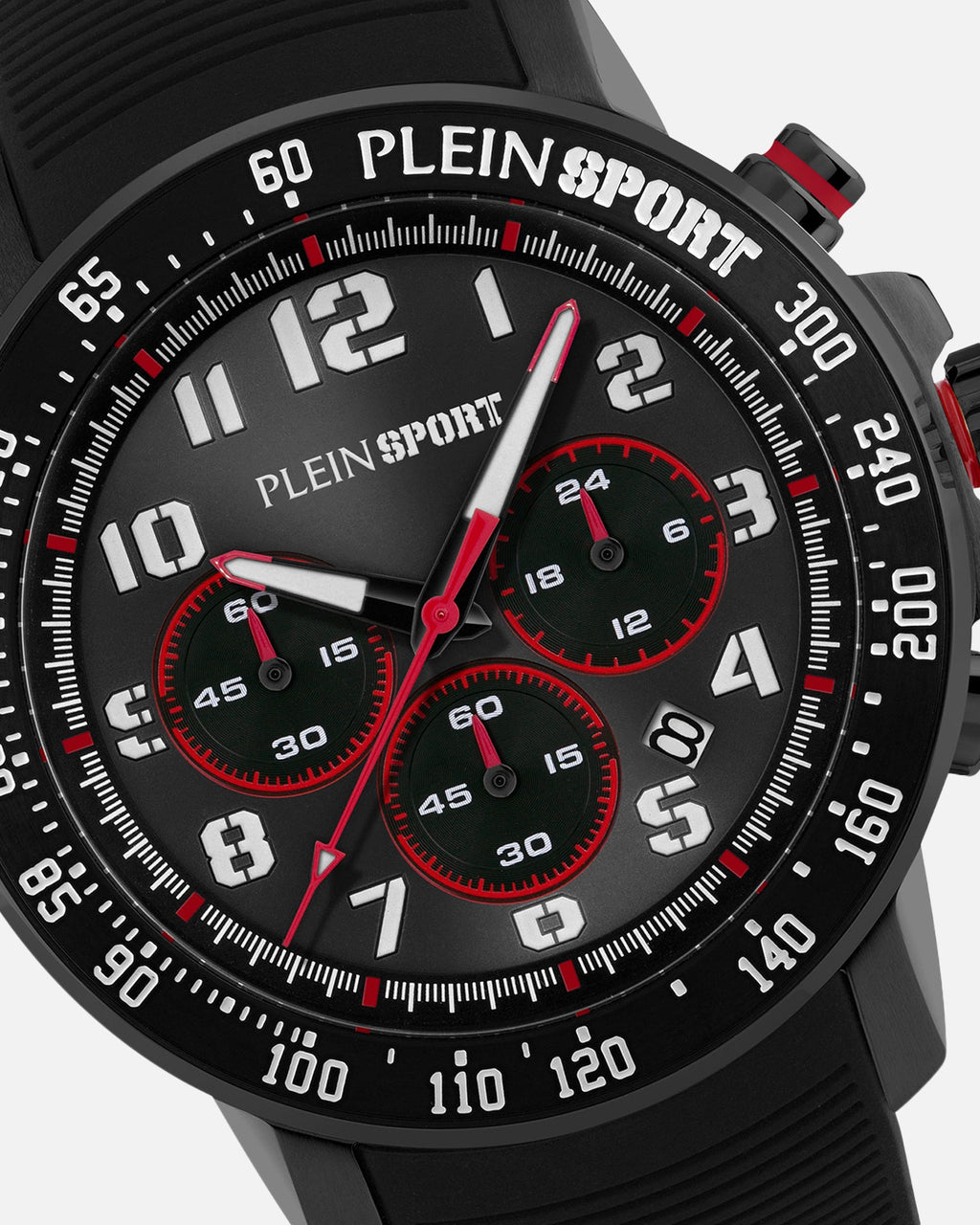 PHILIPP PLEIN Philipp Plein Sport Chrono Race 45MM Watch Black